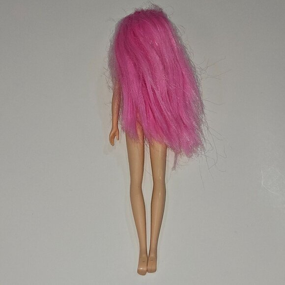 Mimi World Fashion Doll Nude Pink Hair Stars on Face 2012 - Picture 5 of 10